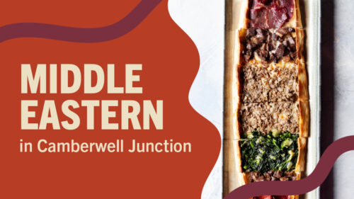 Find Middle Eastern cuisine in Camberwell Junction