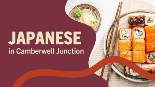 Find Japanese cuisine in Camberwell Junction