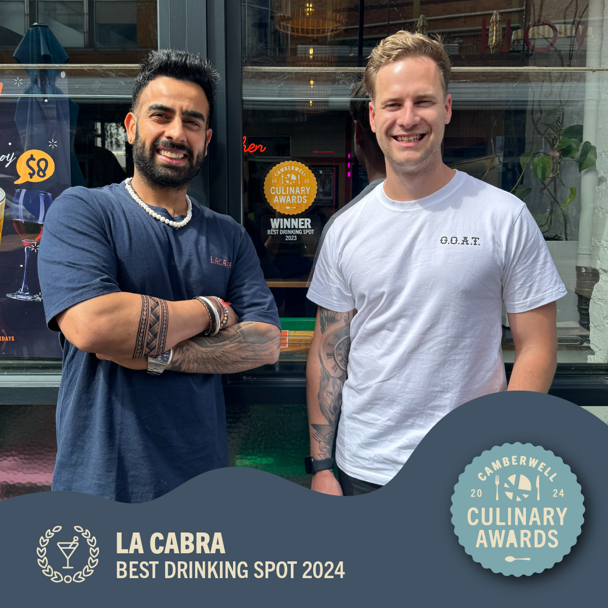 Best Drinking Spot: La Cabra