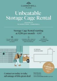 Camberwell Place storage