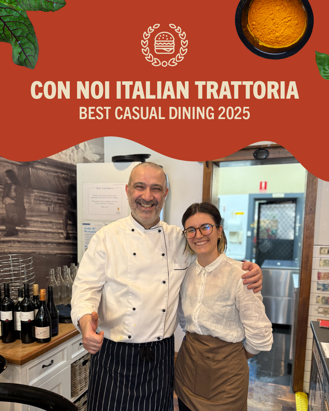 Con Noi Italian Trattoria - Best casual dining 2025