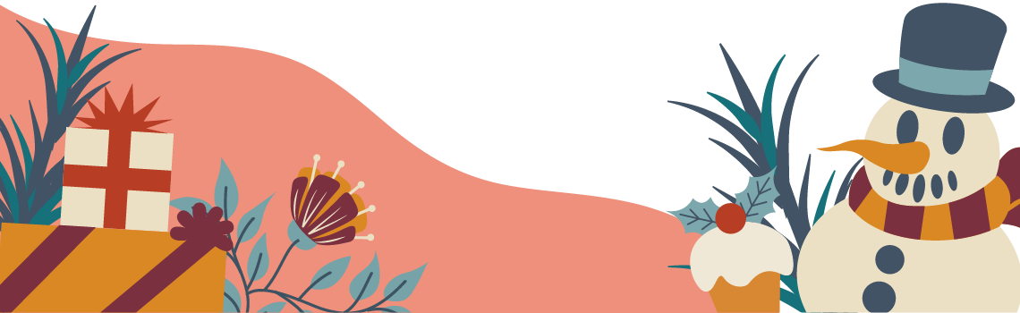 Christmas mobile footer