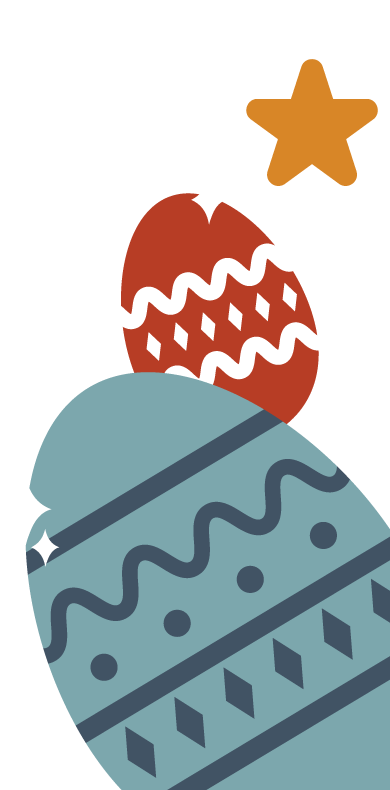 Easter eggs