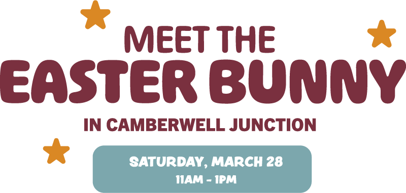 Meet the Easter Bunny in Camberwell Junction