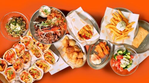 Greek food from Street Souvlaki