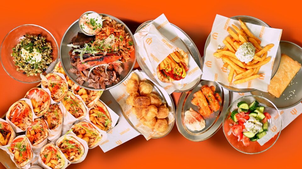 Greek food from Street Souvlaki